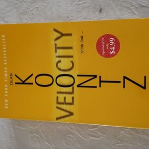 5 for $20. Velocity by Dean Koontz